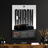 Bugatti Chiron Super Sport 300+ - Record Breaker Poster